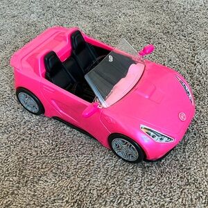 Pink Barbie Car